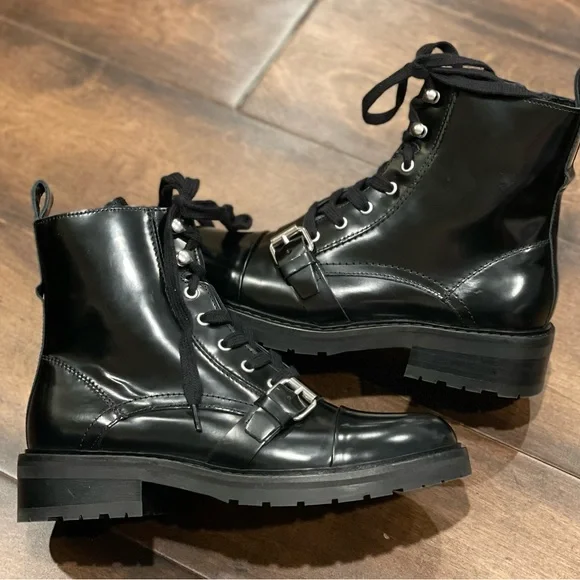 AllSaints Donita Combat Boot NWOT